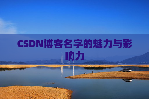 CSDN博客名字的魅力与影响力